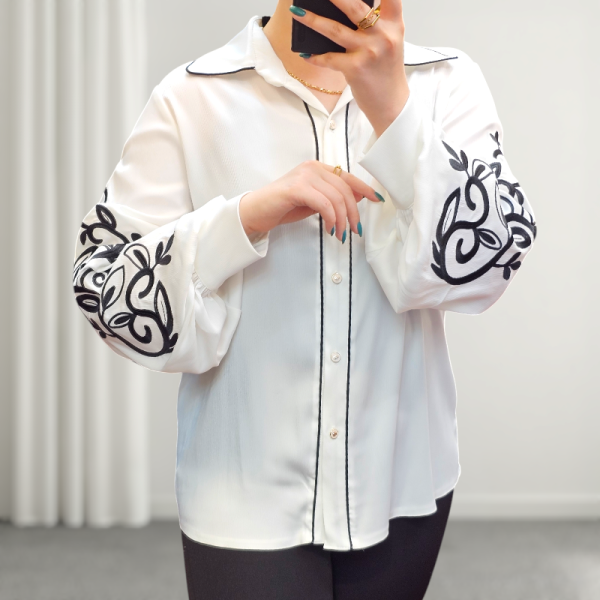 شومیز زنانه هانیا|کد4020| - تصویر 4