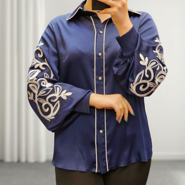 شومیز زنانه هانیا|کد4020| - تصویر 7