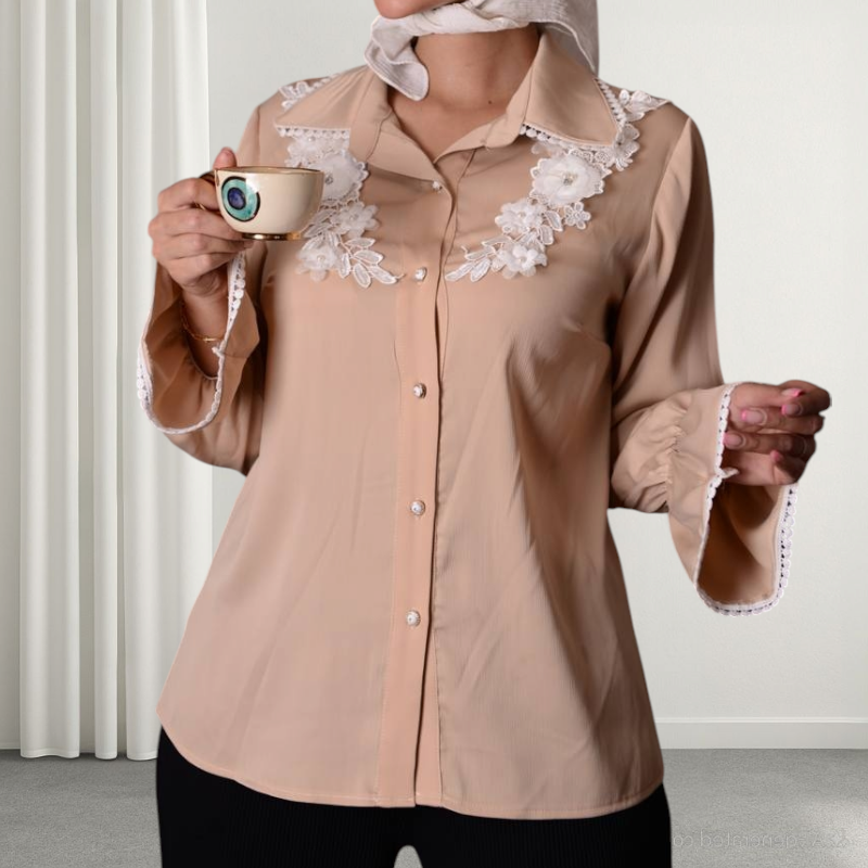 شومیز مجلسی مارال|کد0673| - تصویر 2