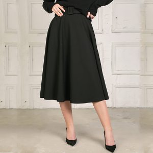 دامن نیم کلوش میدی