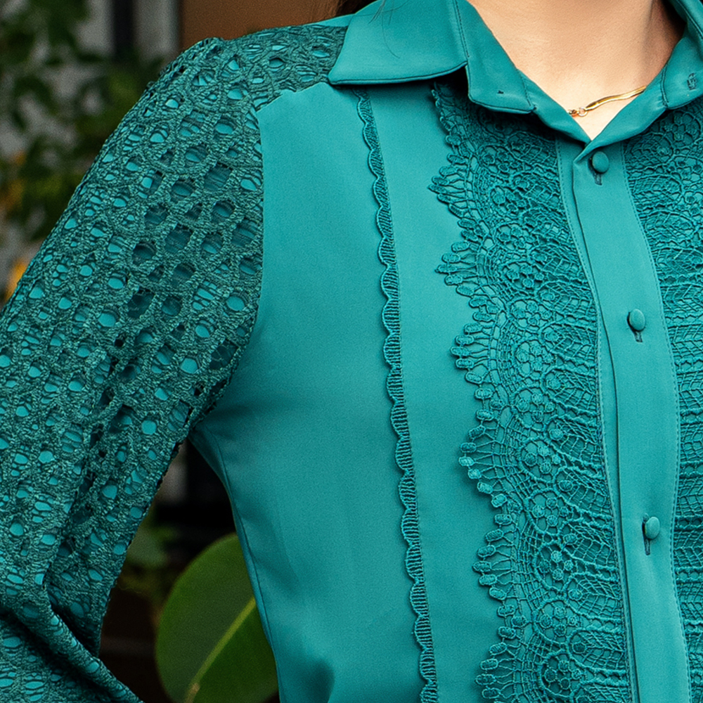 شومیز مجلسی باران|کد10216| - تصویر 5