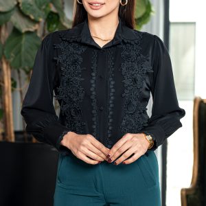 شومیز مجلسی گل دار