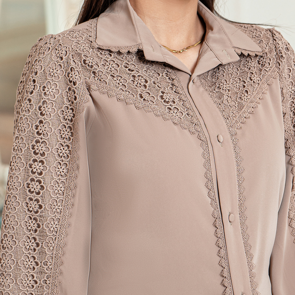 شومیز مجلسی روژان|کد10220| - تصویر 7